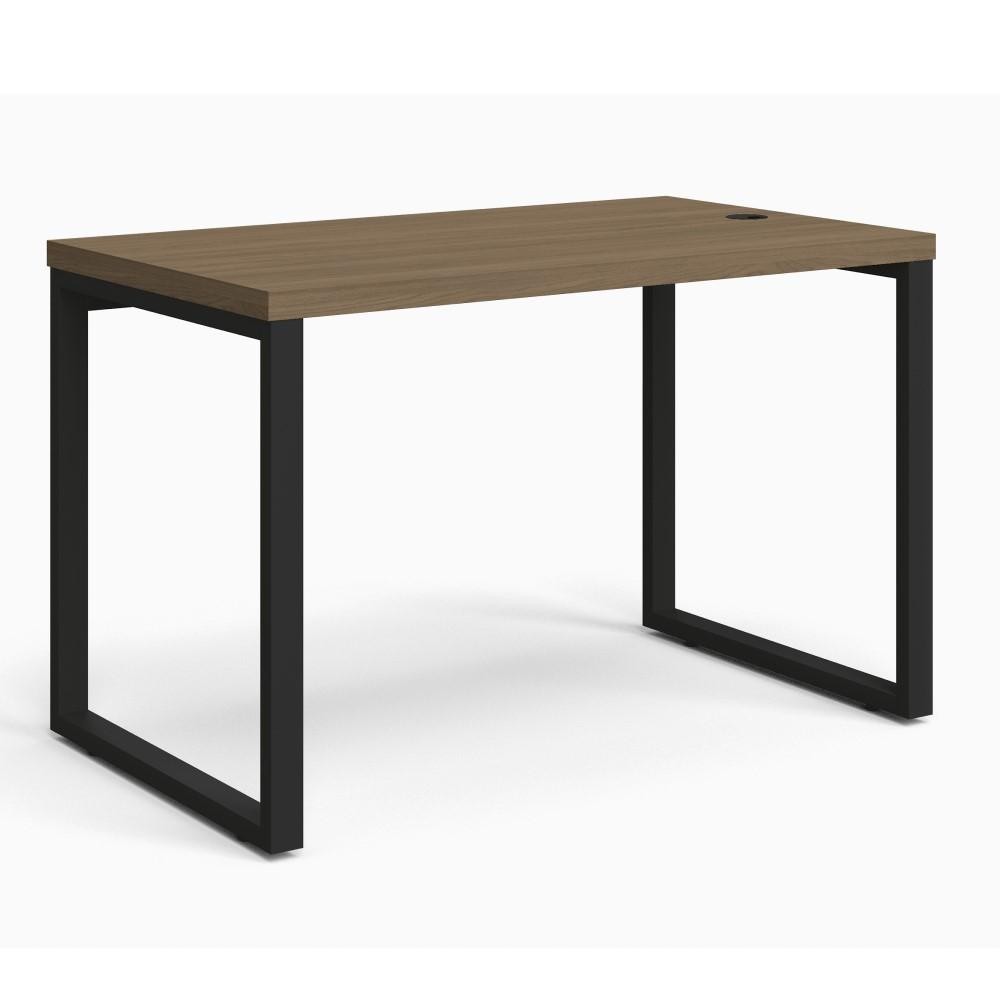 Mesa Escritório Frame Escrivaninha Quarto Marrom Madeira em Oferta na Shopee