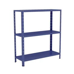 Estante Aço 3 Prateleiras Eaf007 Azul