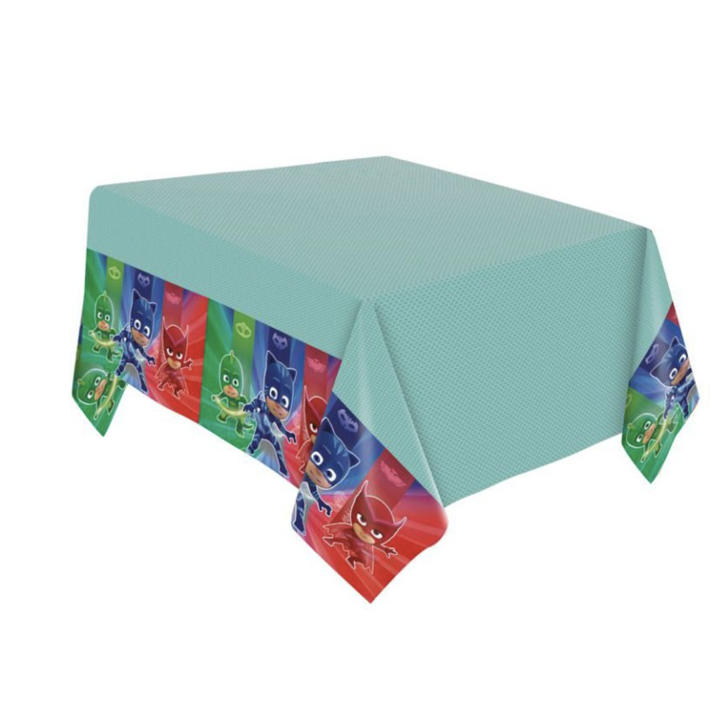 1 Toalha de Papel 120x220 cm Festa PJ Masks Regina Festas - Inspire sua Festa Loja
