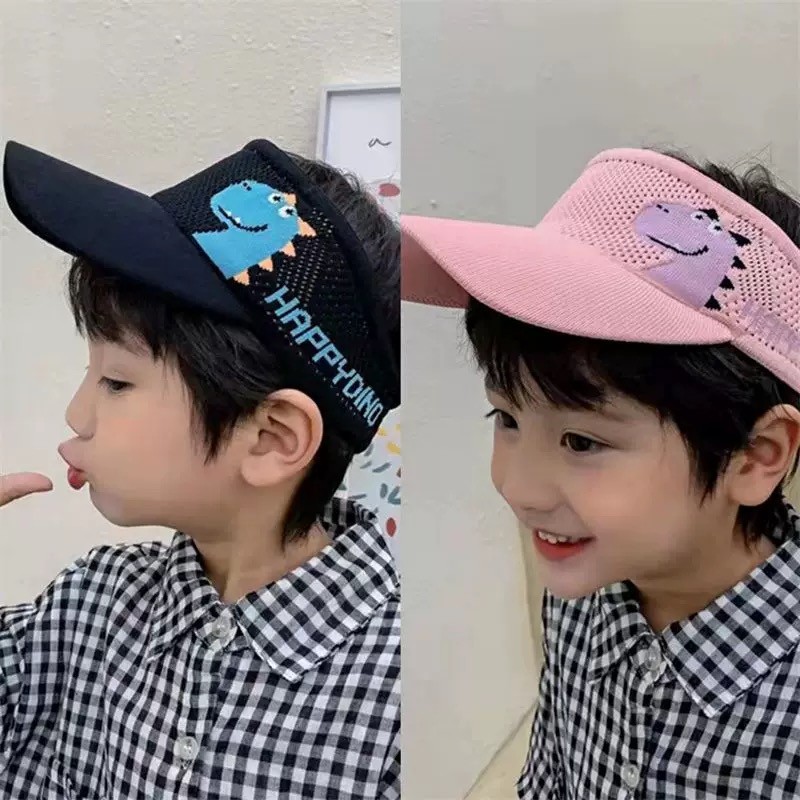 Chapéu Viseira Infantil Fofa Para Esporte Ar Livre Diversão Verão Calor Menina Menino em Oferta na Shopee