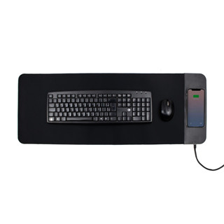 Desk Pad Grande Tecnológico e Prático com Mouse Pad e Carregador por Indução em Oferta na Shopee