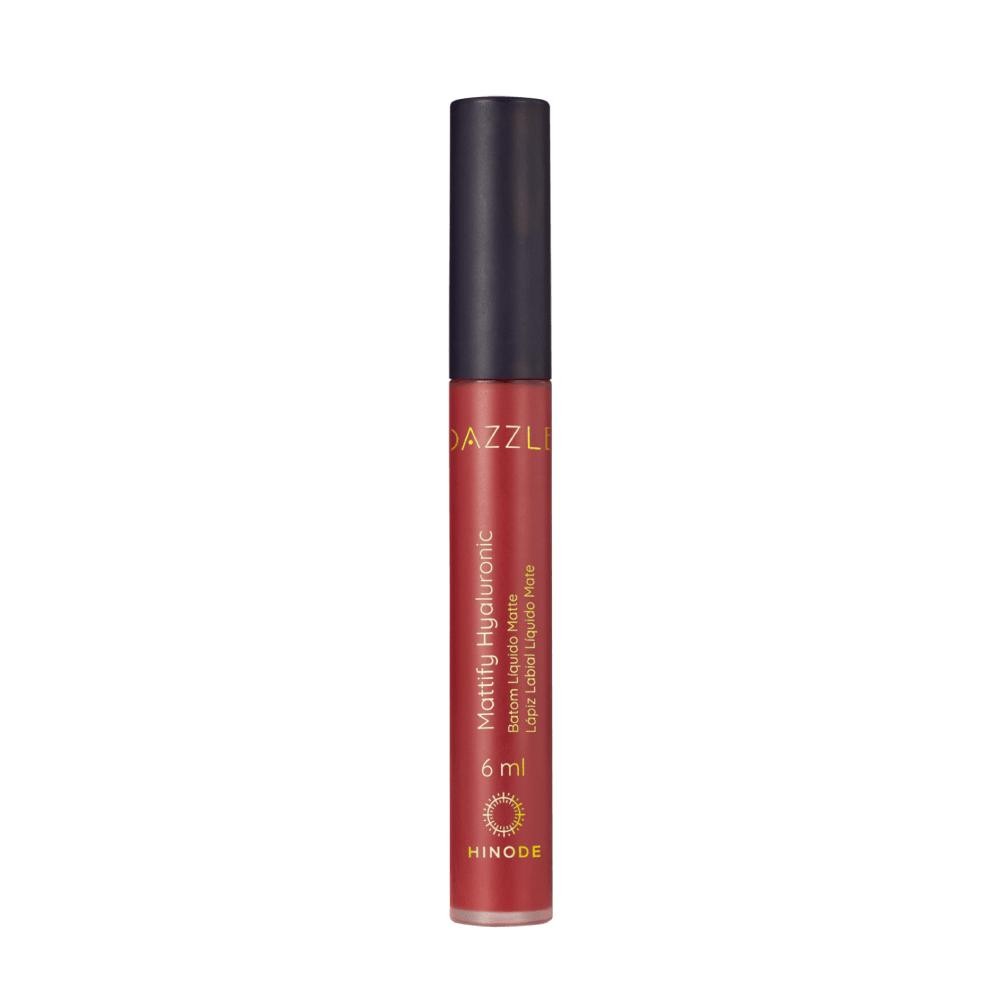Batom Líquido Matte Mattify Dazzle 6ml Vermelho Hinode - Beauty