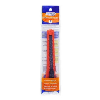 Estilete estreito plástico 9mm ES0901 BRW em Oferta na Shopee