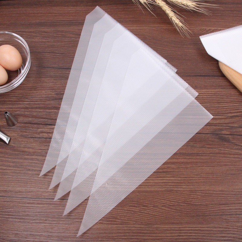 Saco De Confeitar Medio 100 Unidades Confeitaria Bolo Doce Cupcake em Oferta na Shopee