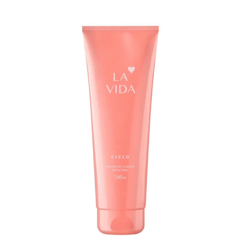 Ciclo Cosméticos La Vida - Loção Hidratante Corporal 240ml em Oferta na Shopee