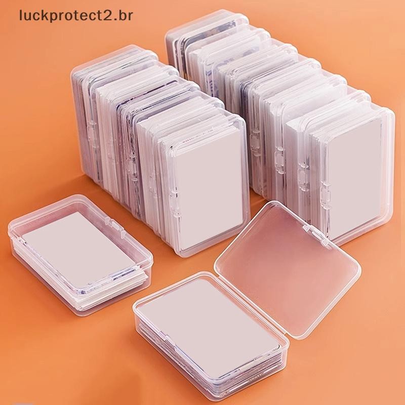 Casa 1/3 Pçs Caixas De Plástico Transparente Jogando Cartas Recipiente Caso De Armazenamento Embalagem Caixa De Cartão De Jogo De Pôquer Organizador De Jogos De Tabuleiro . em Oferta na Shopee