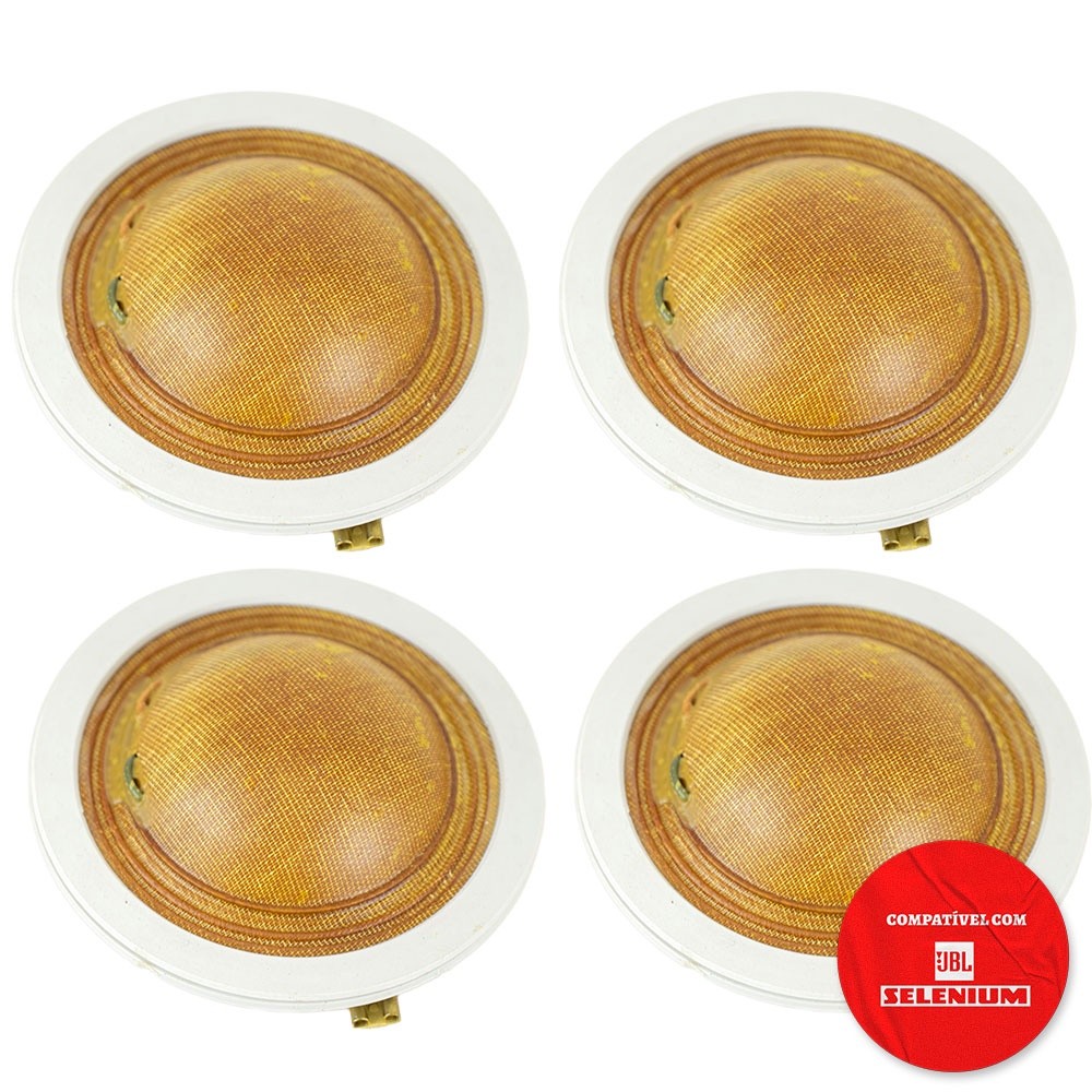 4x Reparo Driver Para Jbl Selenium D250 Corneta 8 Ohms 100w em Oferta na Shopee
