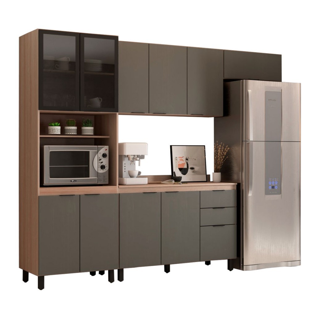 Detalhes do Cozinha Completa Torino 11 Portas 2 Gavetas