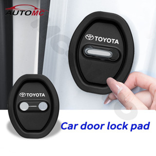 Toyota Silicone Proteção Da Fechadura Porta Do Carro De Proteção Anti-Choque Toyota Hilux Corolla Cross Etios HB RAV4 em Oferta na Shopee