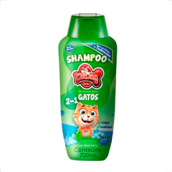 Shampoo 2 em 1 Gatos CatDog & Cia - 700ml