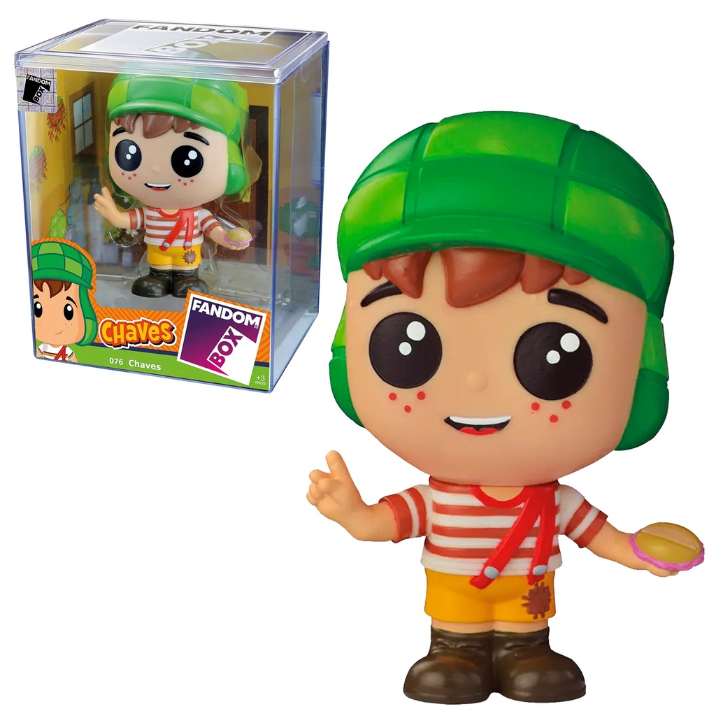 Fandom Box 076 Chaves Turma Do Chaves Colecionável Caixa Acrílico Expositor - Líder Brinquedos
