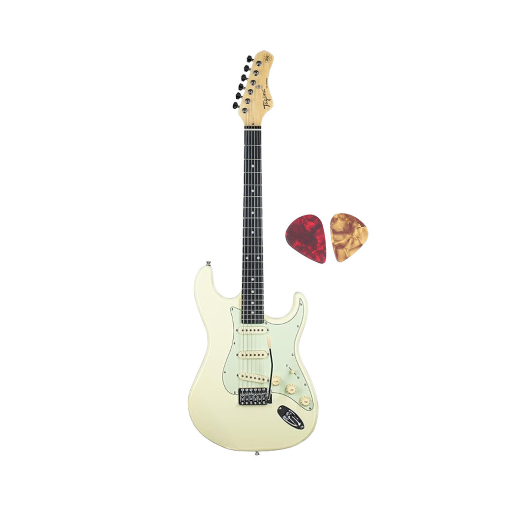 Guitarra Tagima TG-500 OWH Olympic White Strato Branca