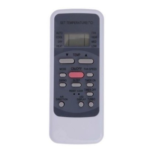 9020 Controle para Ar Condicionado Split Midea Elgin Electrolux R51M/E R51/E R51C Trane em Oferta na Shopee