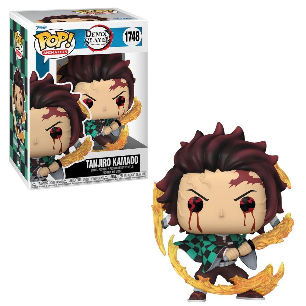 Boneco Funko Pop! Demon Slayer - Tanjiro Respiração do Sol - Hobbies & Collections