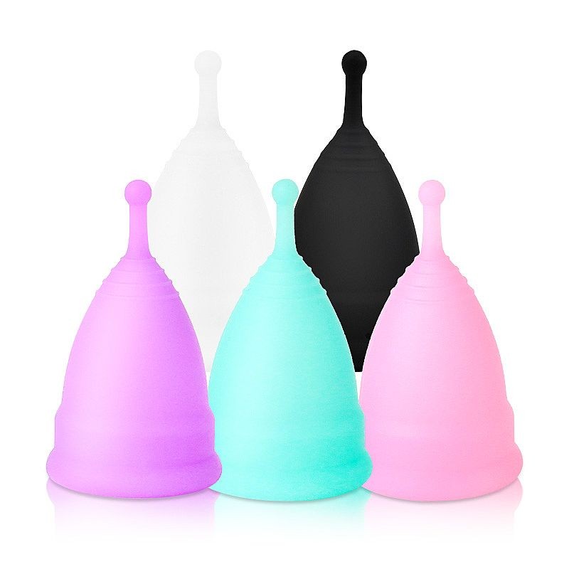 Coletor Menstrual de Silicone Kit com 2 Unds Reutilizável Econômico