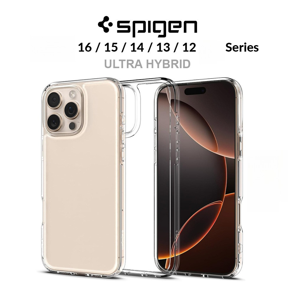 Spigen iPhone 16 Pro Max Case/16 Pro/15 Pro Max/15 Pro/15/14 Para Max/14 Pro/14/13 Para Max/13 Pro/13 Case Ultra Hybri