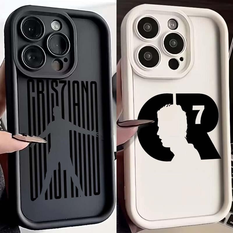 Mr Football CR7 Cristiano Ronaldos Capa De Telefone Para IPhone 16 Pro Max 15 13 14 11 12 Mini 7 8 Plus X XS XR Macia IN