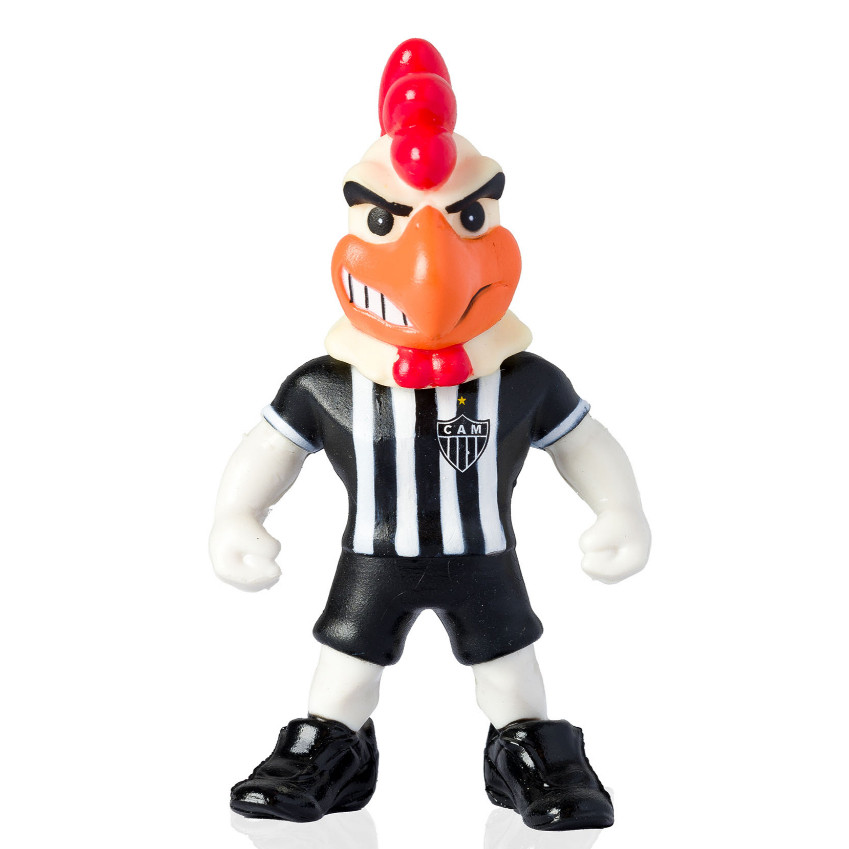 Boneco Atlético Mg Oficial 12cm Mascote Galo Doido - Fut Toys