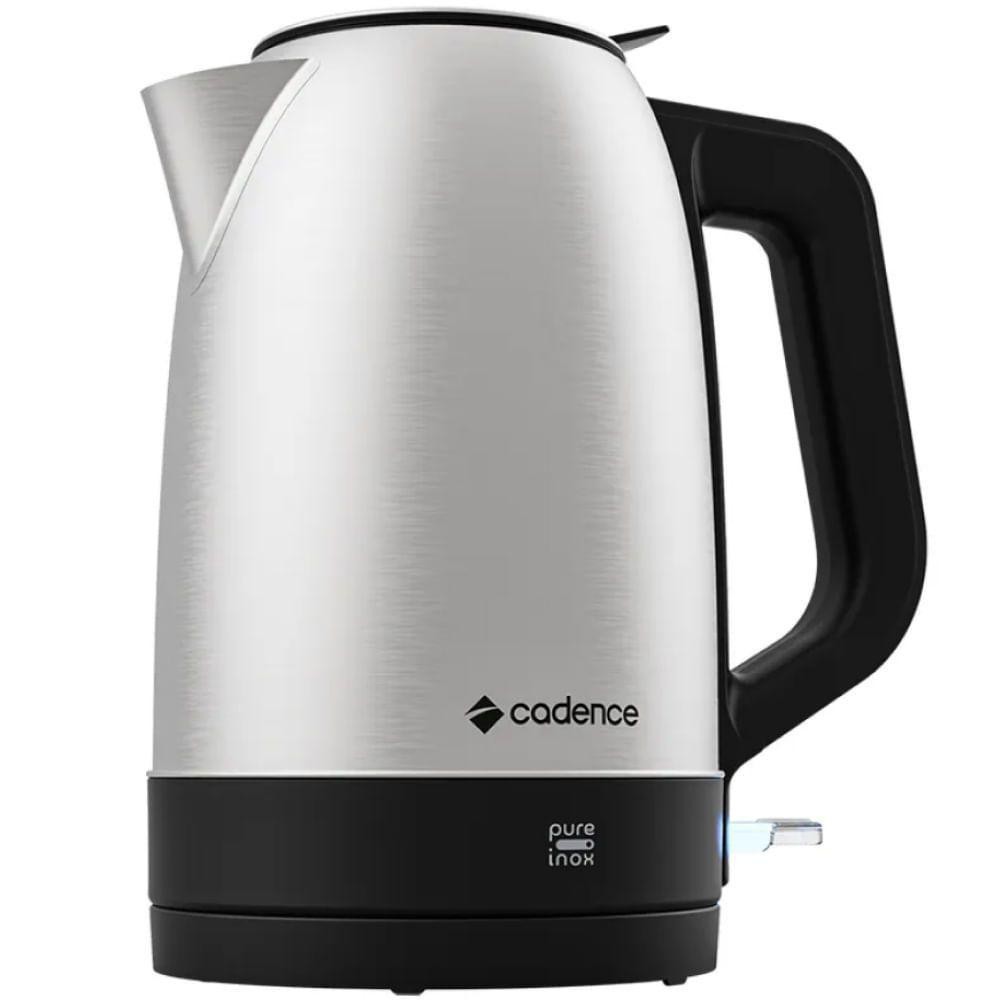 Chaleira Elétrica Cadence Pure 1,7L Inox 220V em Oferta na Shopee
