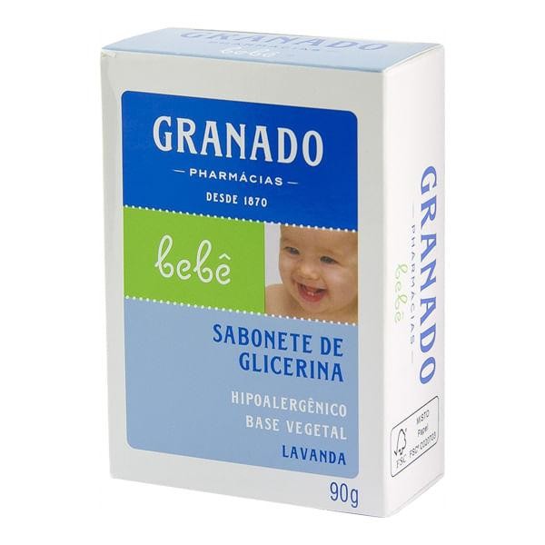 Sabonete Em Barra Granado Bebê Lavanda 90G em Oferta na Shopee