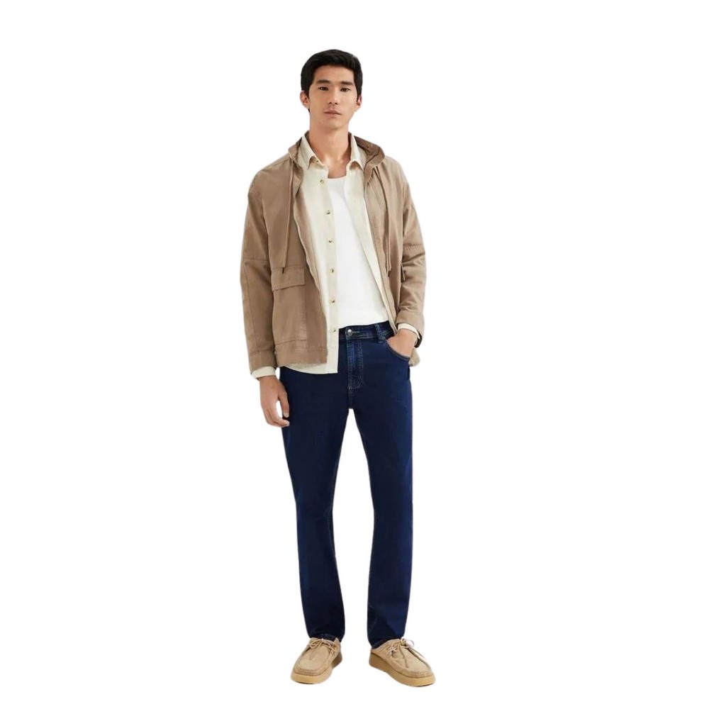 Calça Jeans Hering Masculina Slim  Azul