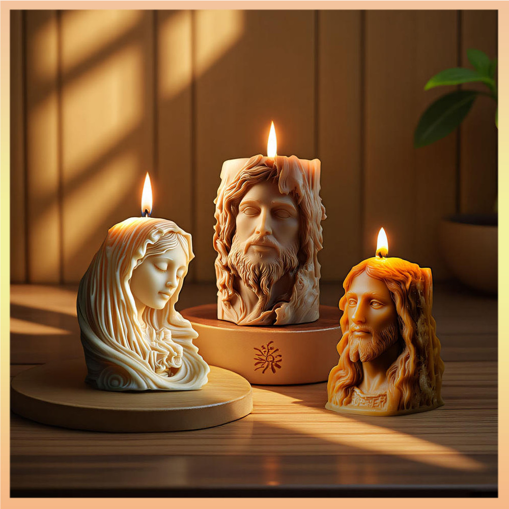 Molde De Vela De Silicone De Alta Qualidade , Aroma Elástico , Macio De Alimentar Para Decorações De Gesso , Sabonetes A em Oferta na Shopee