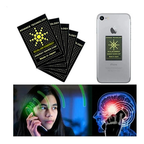 10 Adesivos Anti Radiação Original Poluição Eletromagnética em Oferta na Shopee