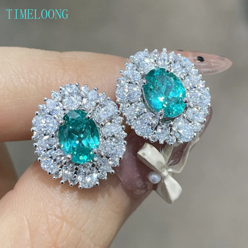 Brinco Turmalina Paraíba Oval: Onde Comprar | BuscaProdutos