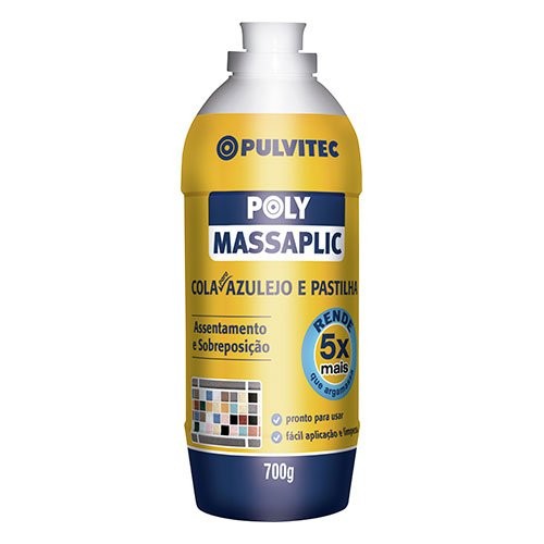 Cola P/azulejo Massaplic 700gr Pulvitec