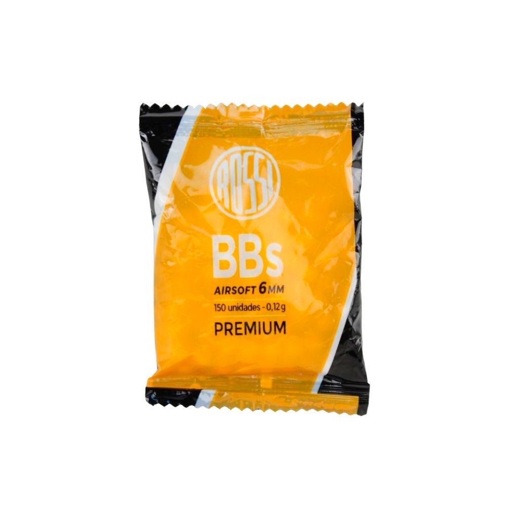 BBs Plasticas Airsoft 0.12g 150un. - Rossi em Oferta na Shopee