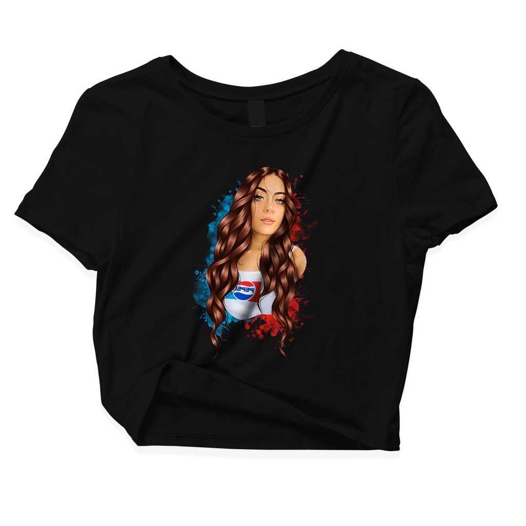 Camiseta cropped camisa Now United integrante Sabina Hidalgo pais mexicoMAYC