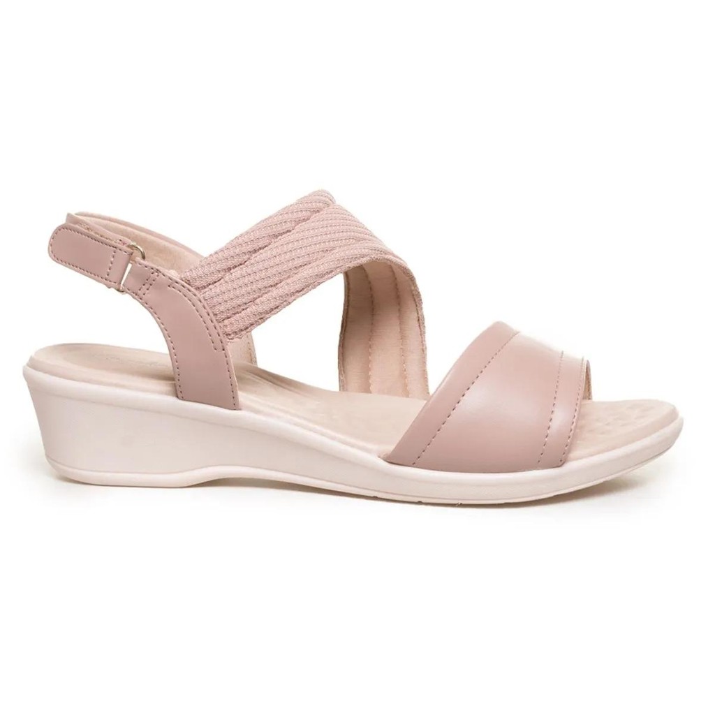 Sandália Comfortflex Anabela Feminina em Oferta na Shopee