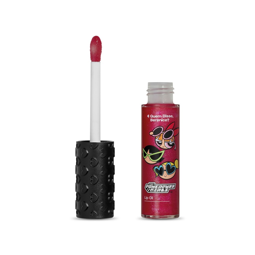 Make lançamento especial limitado Lip Oil Rosa Podemos Ser Duronas Qdb As Meninas Super Poderosas 9,5ml
