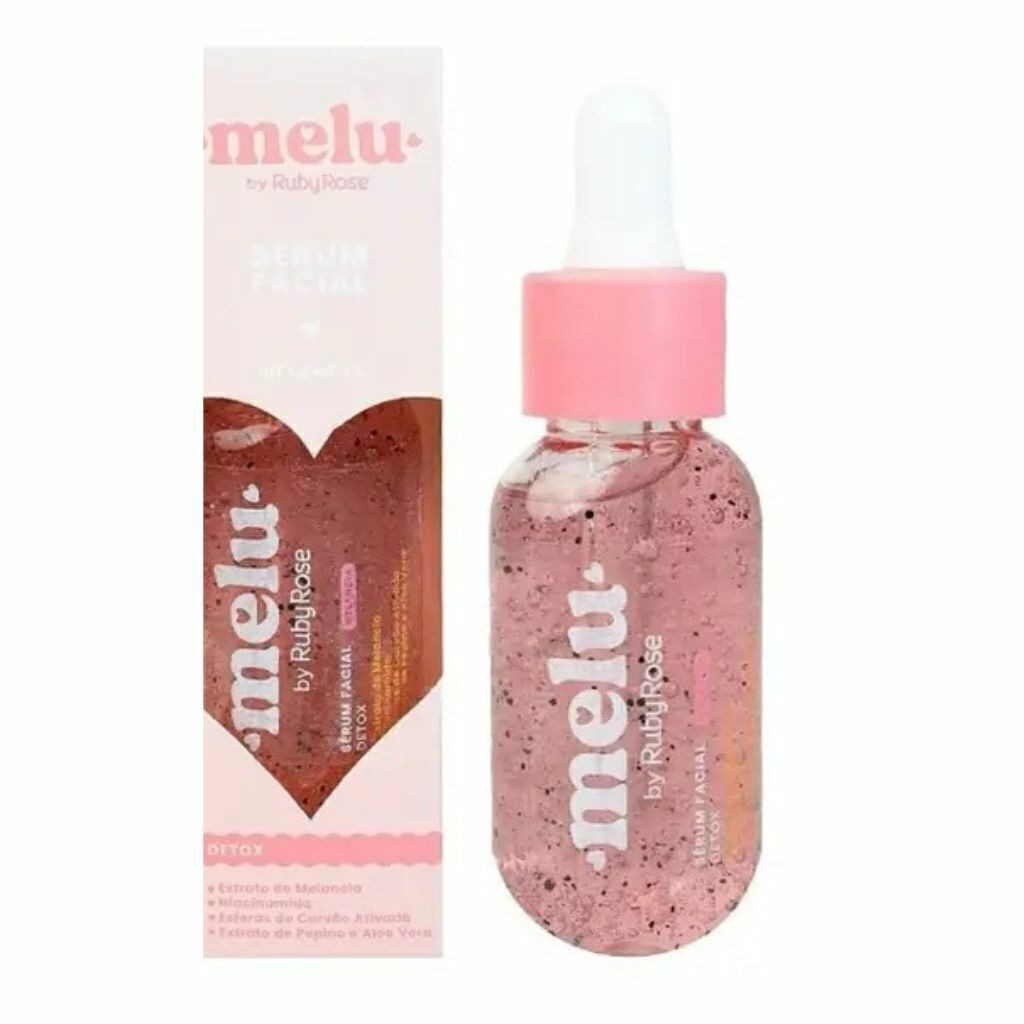 Sérum Facial Melu Ruby Rose Melancia Detox 30ml Hidratante