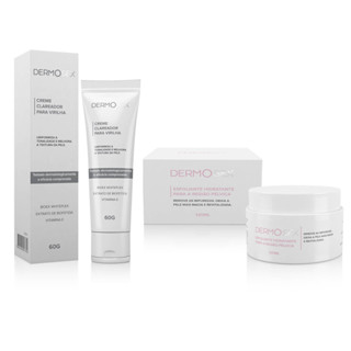 Kit Clareamento Íntimo Esfoliante + Creme Clareador Dermosex em Oferta na Shopee