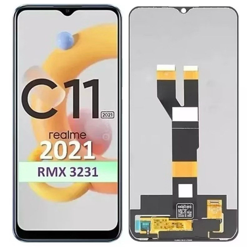Tela Frontal Touch Display Para Realme C11 2021 Rmx3231/C20/ C21/C21S/NARZO 501 Oled Pronto Entrega