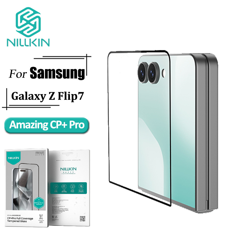 Vidro Temperado De Tela NILLKIN CP + Pro Series Para Samsung Galaxy Z Flip7/Flip 7 9H Protetor Anti Explosão em Oferta na Shopee