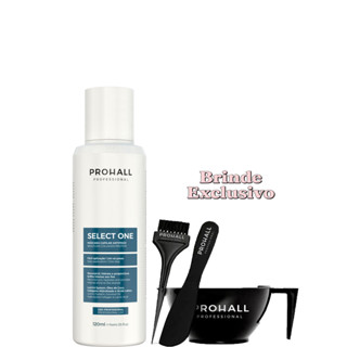 Escova Progressiva Ácido Lático Prohall Select One 120ml Profissional em Oferta na Shopee