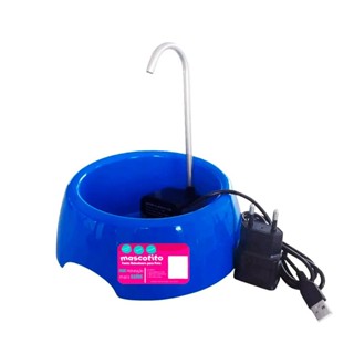 Fonte Bebedouro Automática Para Cães e Gatos Mascotito Bivolt Azul 600ml em Oferta na Shopee