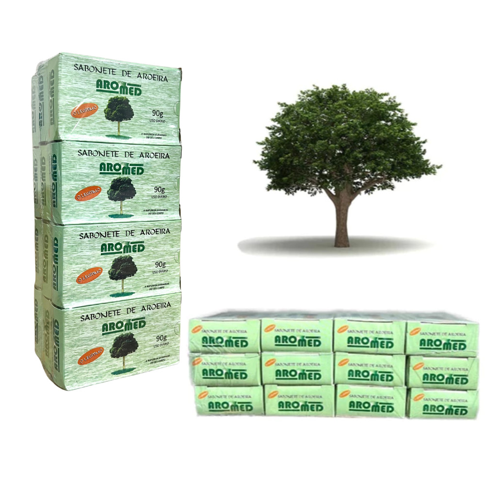 Kit Sabonete Aroeira em Barra 90g - Aromed