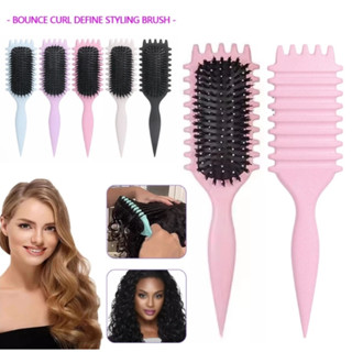 Pente de salto de massagem de palha de trigo Pente de ondulação multifuncional Pente de Airbag de cabelo liso em Oferta na Shopee