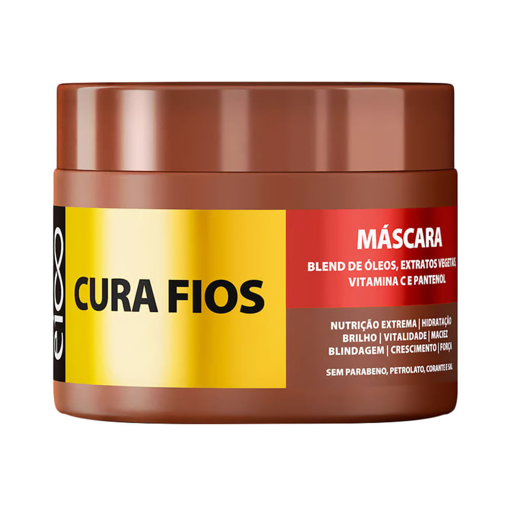 Máscara de Tratamento Eico Cura Fios 270g - Beauty