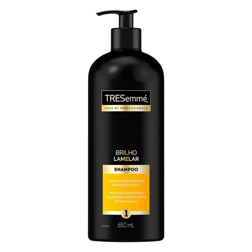 Shampoo Tresemmé Brilho Lamelar 650ml - Beauty