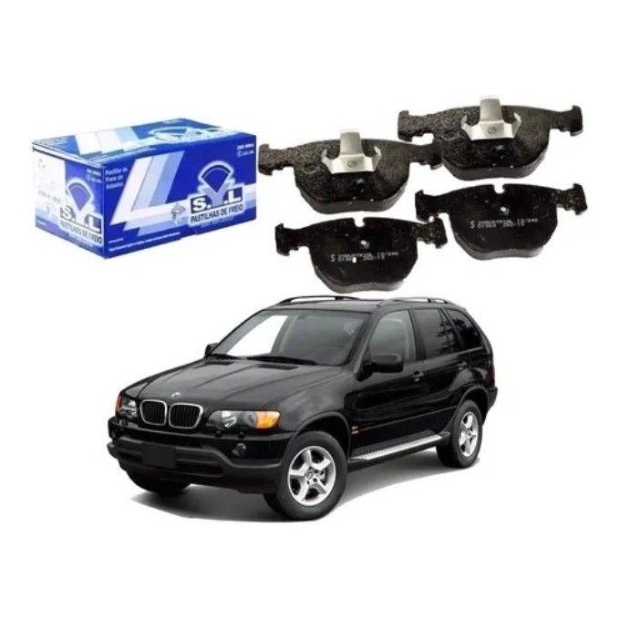 Pastilha Freio Dianteira Bmw X5 3.0/4.4 00/  540i Syl1063