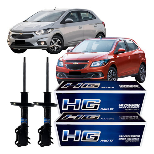 Par 2 Amortecedor Dianteiro Gm Onix Prisma Spin Cobalt Sonic em Oferta na Shopee