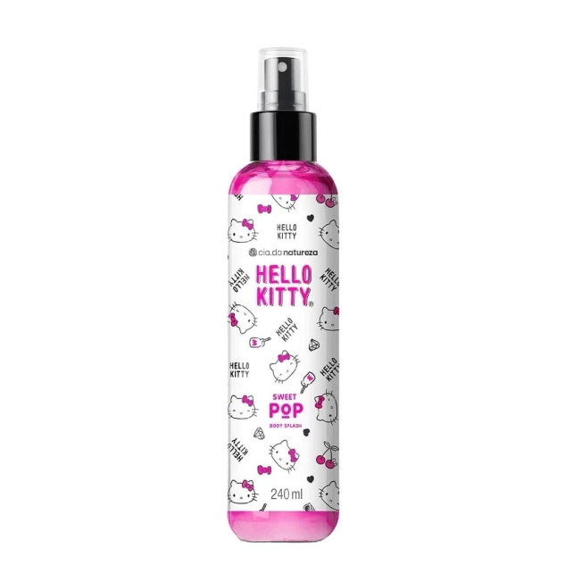 Hello Kitty Deo Colônia Body Splash Sweet Pop 240ml - Cia da Natureza em Oferta na Shopee