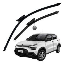 Palheta Limpador Parabrisa Dianteiro Silicone Citroen C3