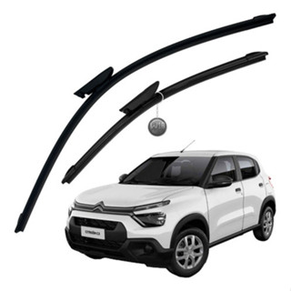 Palheta Limpador Parabrisa Dianteiro Silicone Citroen C3 em Oferta na Shopee