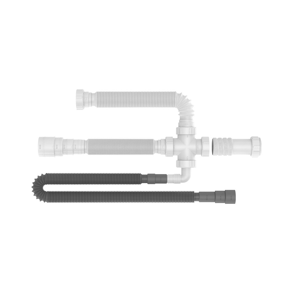 Conexão Tripla Cuba Dupla Mangueira Maquina Lava Louça Roupa - 030420