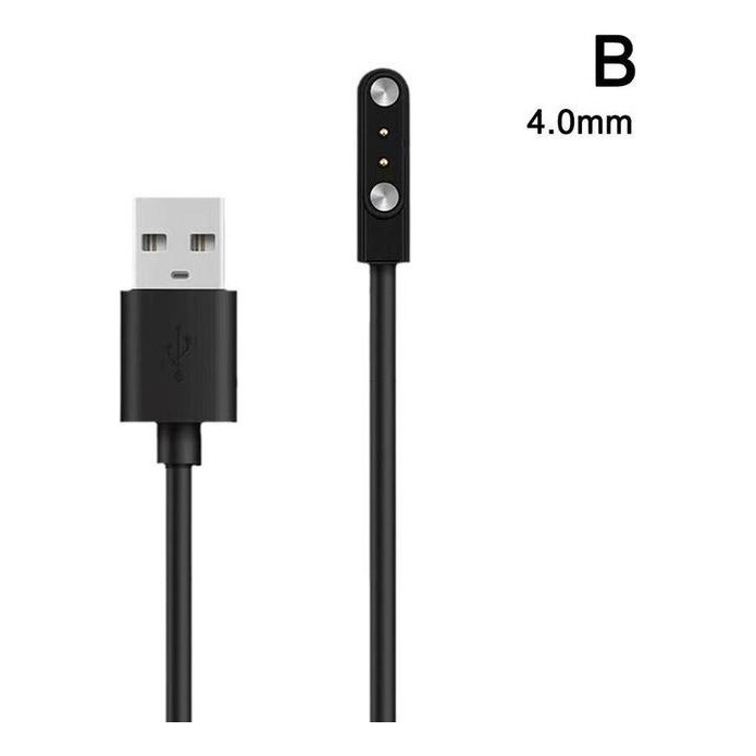 Carregador Cabo Usb Relógio Smartwatch Haylou Solar Ls05 Cor Preto